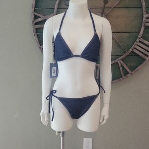 American Eagle X Aerie Limited Edition Soft Denim Bikini